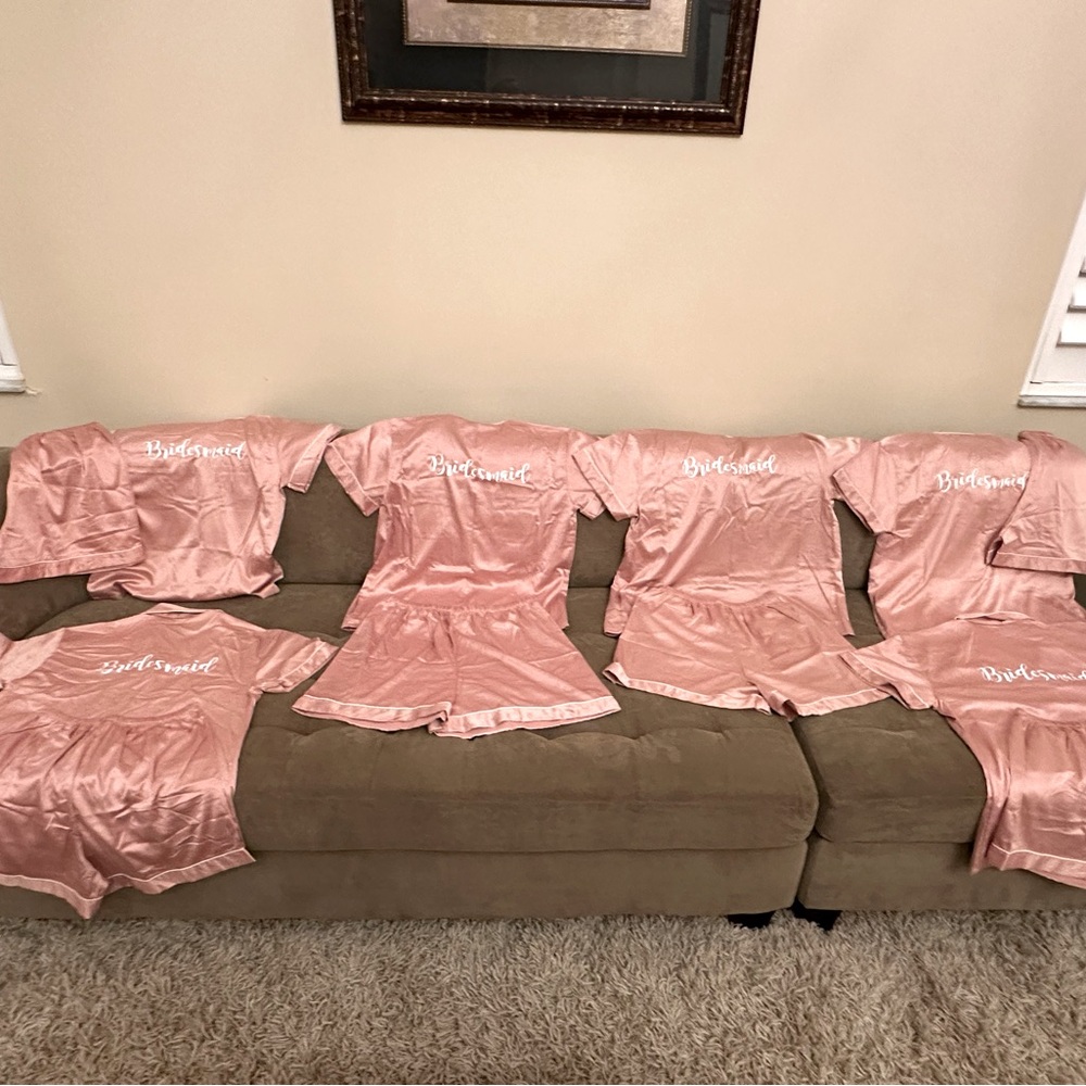 NEW Wedding Bridesmaid Pajamas, Gift, Bridesmaid Proposal Gift, Personalized